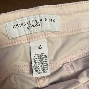 Celebrity pink/Pink jagging’s size 16 in women’s
